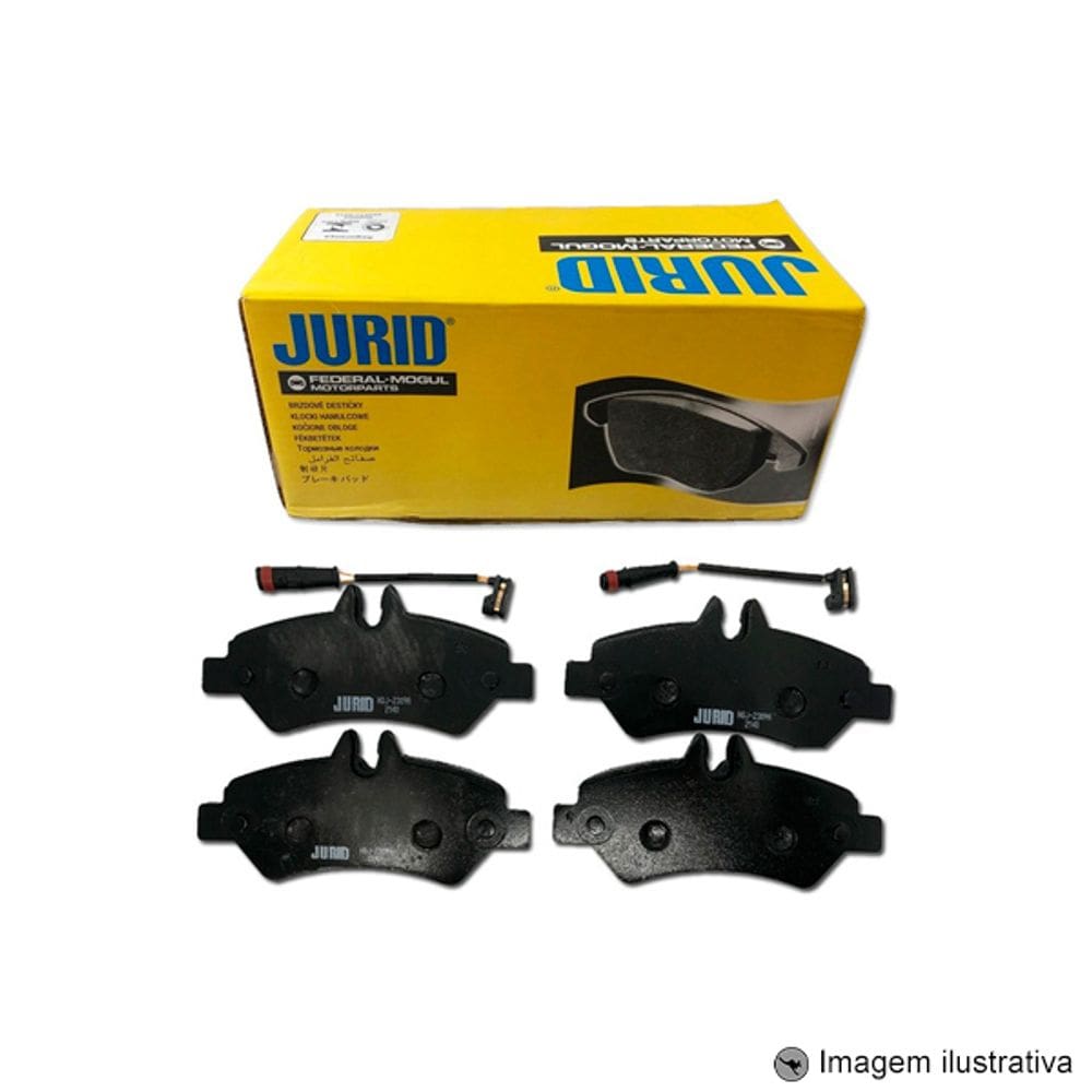 Pastilha de Freio Traseira Sprinter 415 CDI 12 / ... com alarme sonono