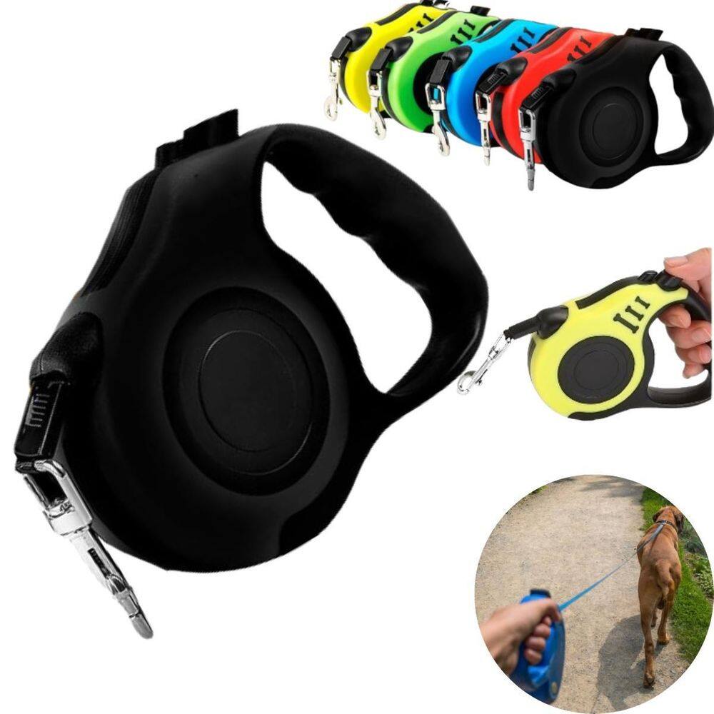 Guia Retrátil Pet Premium 5M Segurança Top