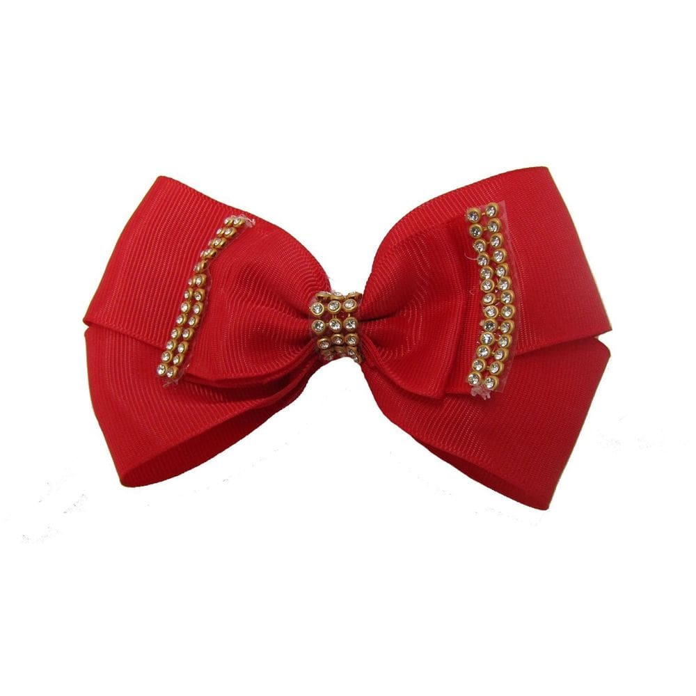 Laço Vermelho De Cabelo Adulto Elegante De Luxo-No