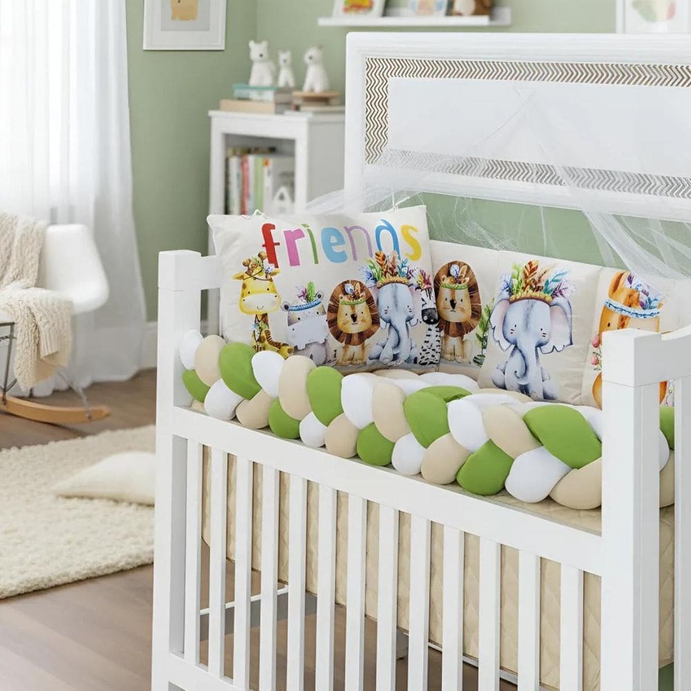 Kit Berço Baby Dream 10 Peças Super Aconchegante E Charmoso