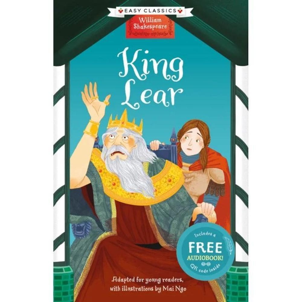 Livro King Lear - Em Inglês- Texto Adaptado