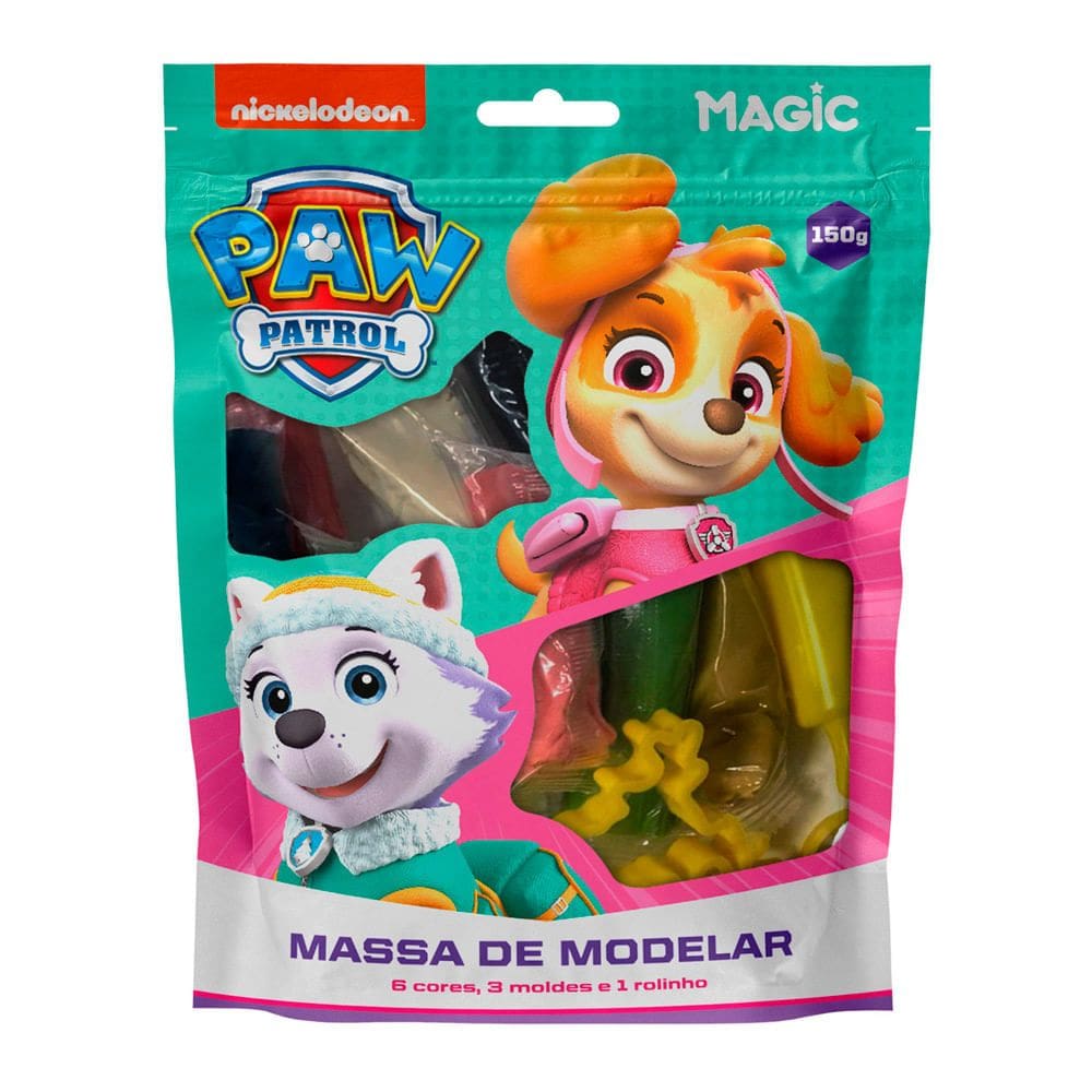 Massa de Modelar Magic Nickelodeon Patrulha Canina 150g