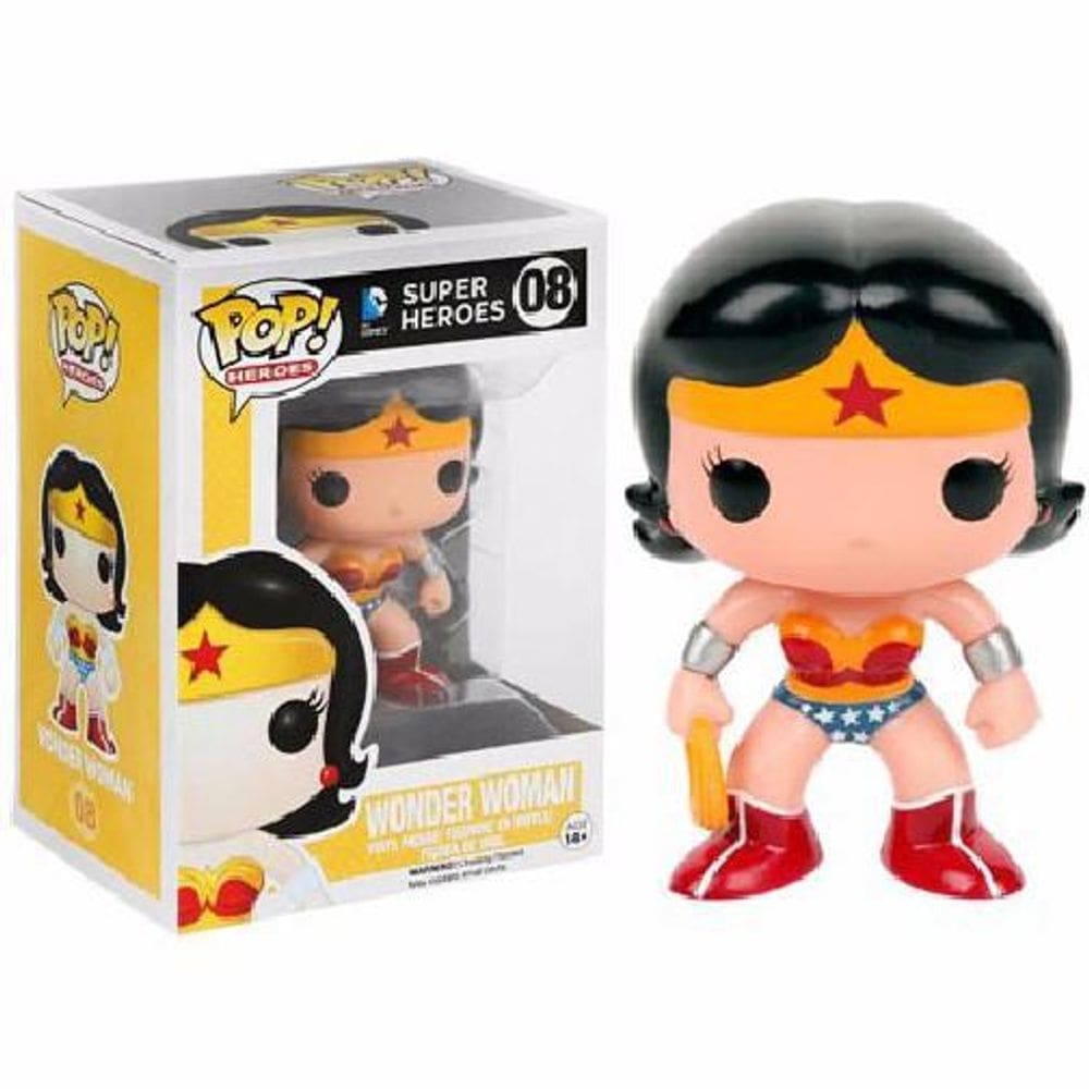Wonder Woman 08 - Dc Super Heroes - Funko Pop