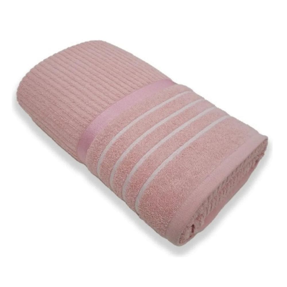 Toalha Rosto Nancy 50Cm X 70Cm Rosa Corttex