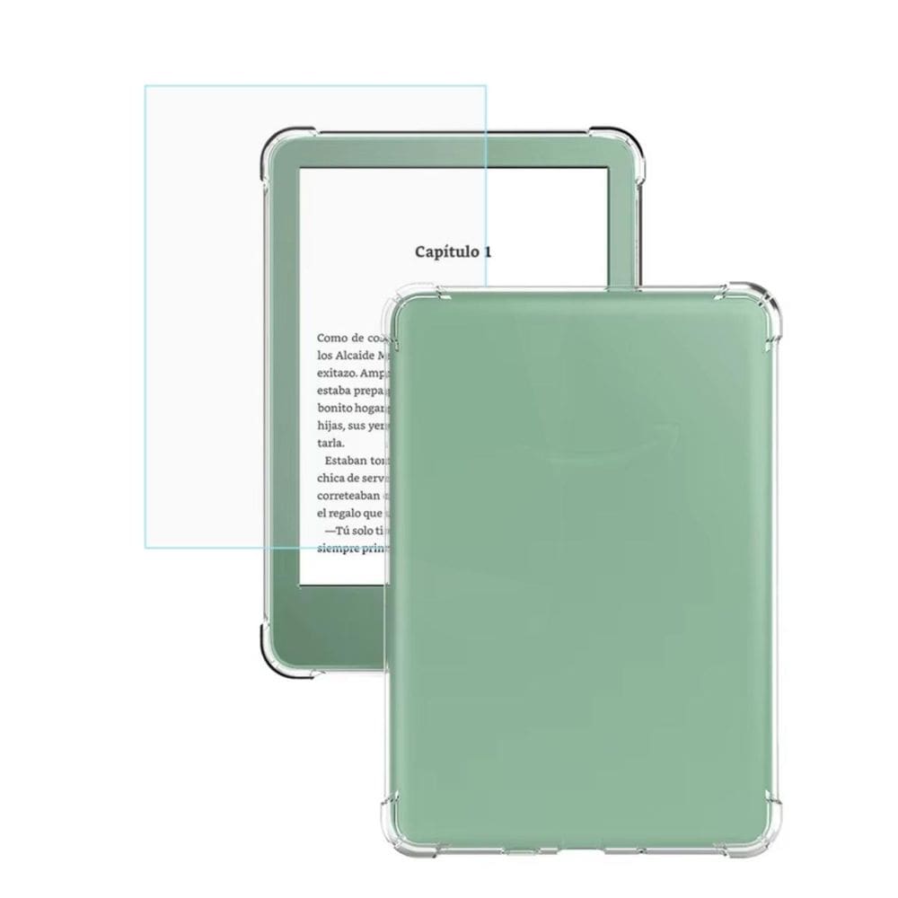 Case Com Borda Anti Impacto Para Kindle 12 Rs23Cv + Película