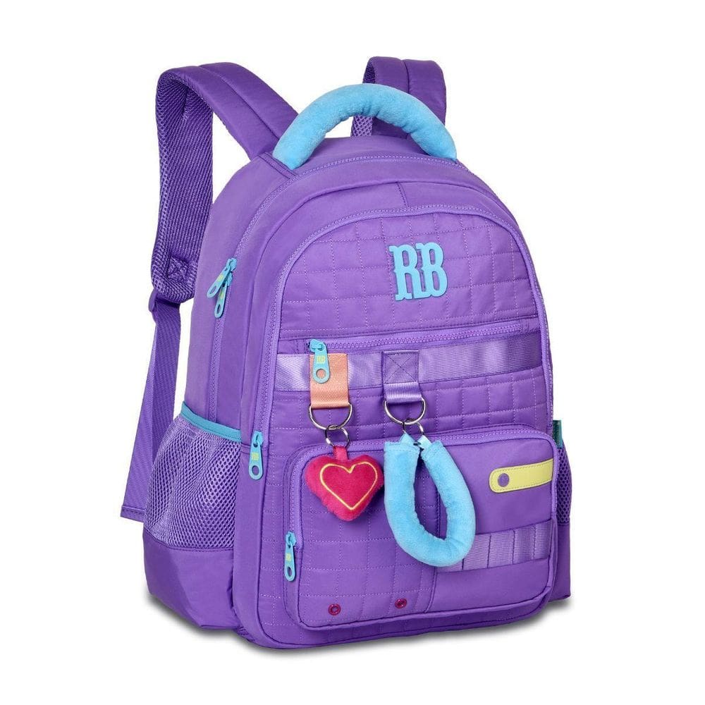 Mochila Costas Escolar Feminina Rebecca Bonbon Pelúcia