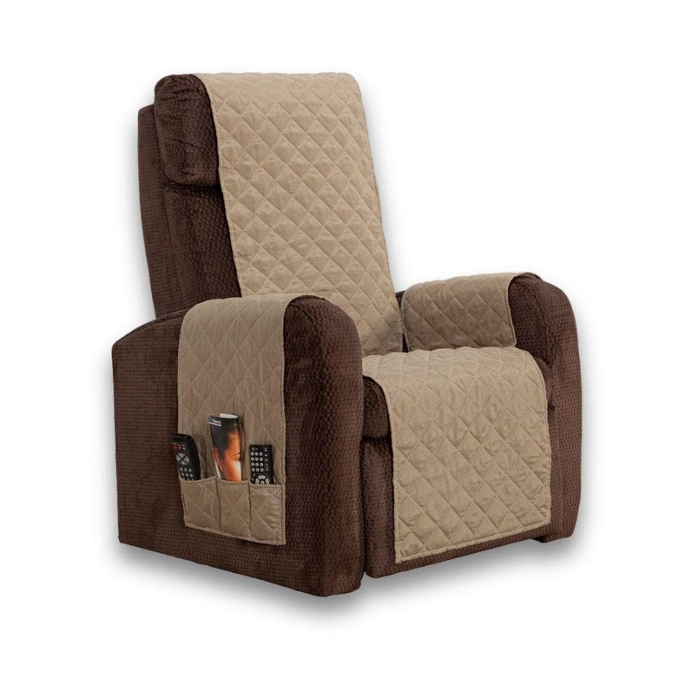 Capa Protetora De Poltrona 1 Lugar Classic Matelada Bolsos