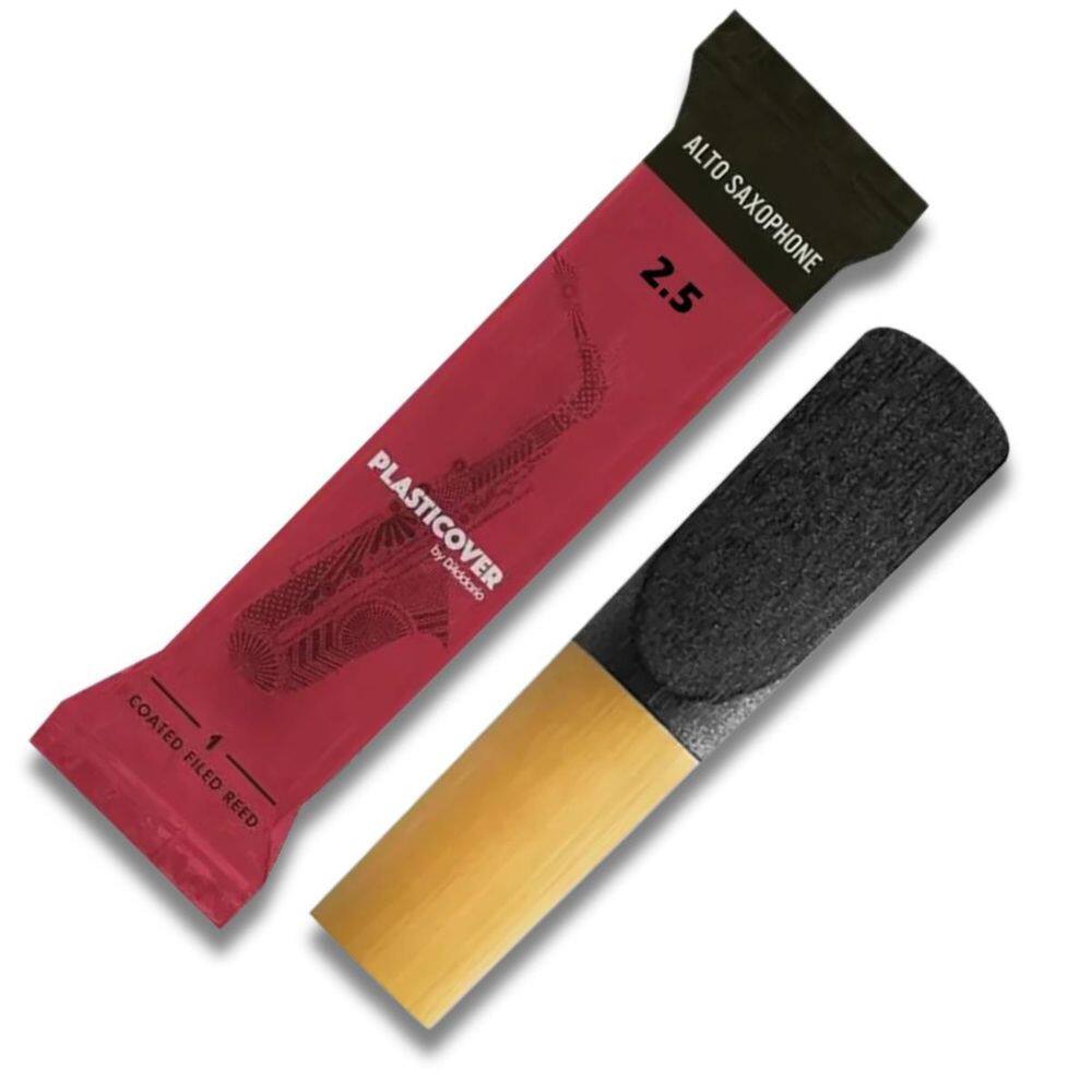 Palheta Sax Alto Nº 2,5 Plastcover Daddario Rrpasx250 Unid