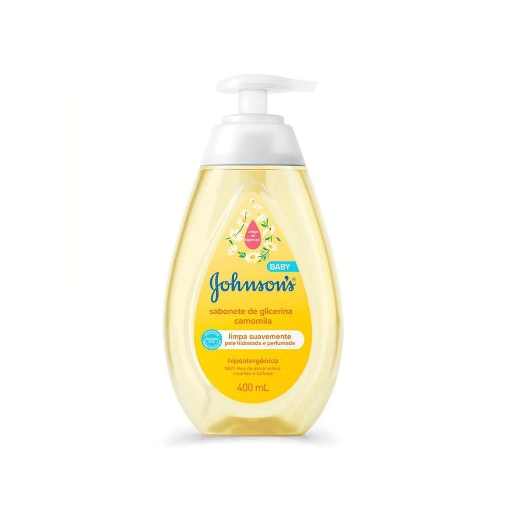 Sabonete Líquido De Glicerina Camomila 400Ml Johnson`S Baby