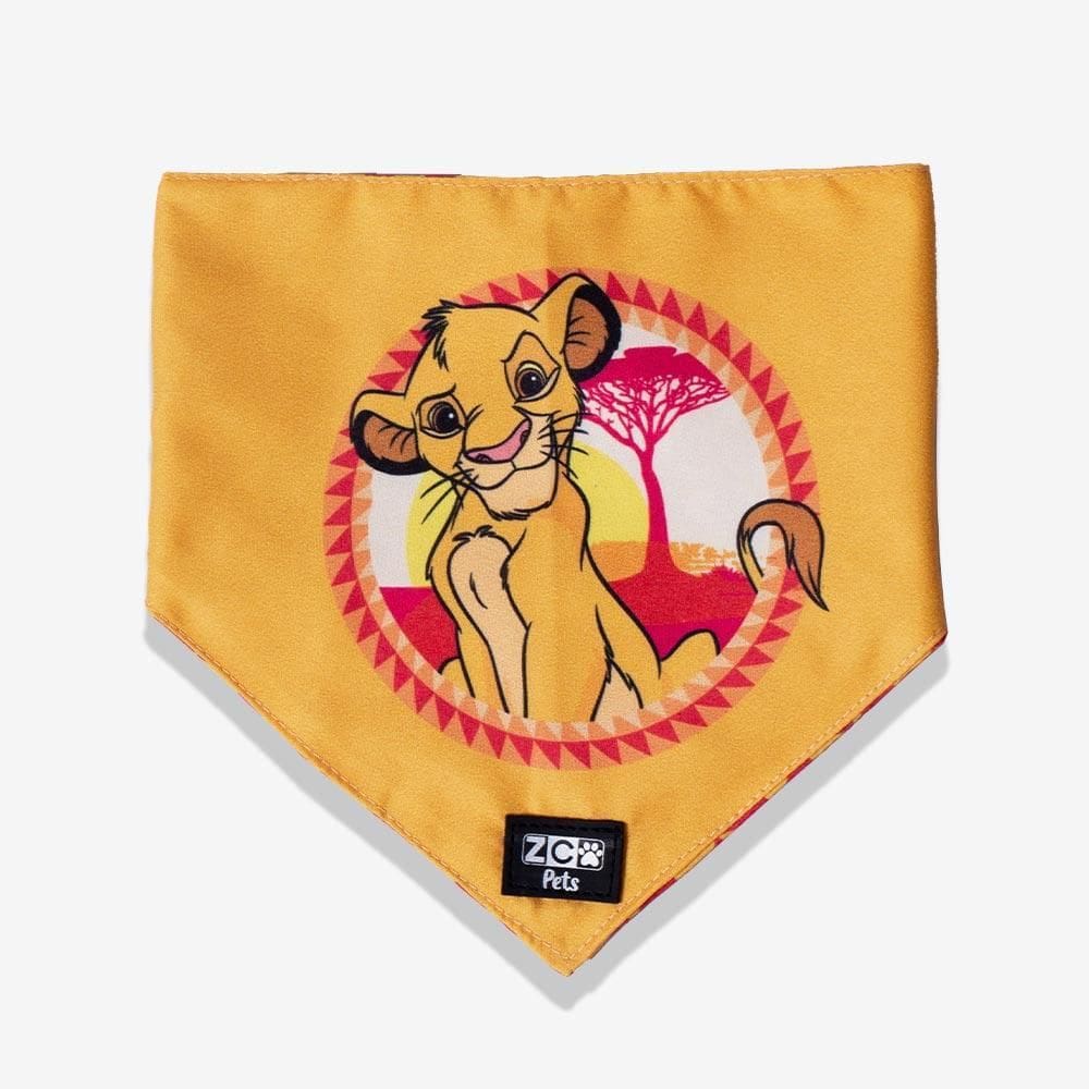 Bandana Zonacriativa Pets Rei Leão - Disney G