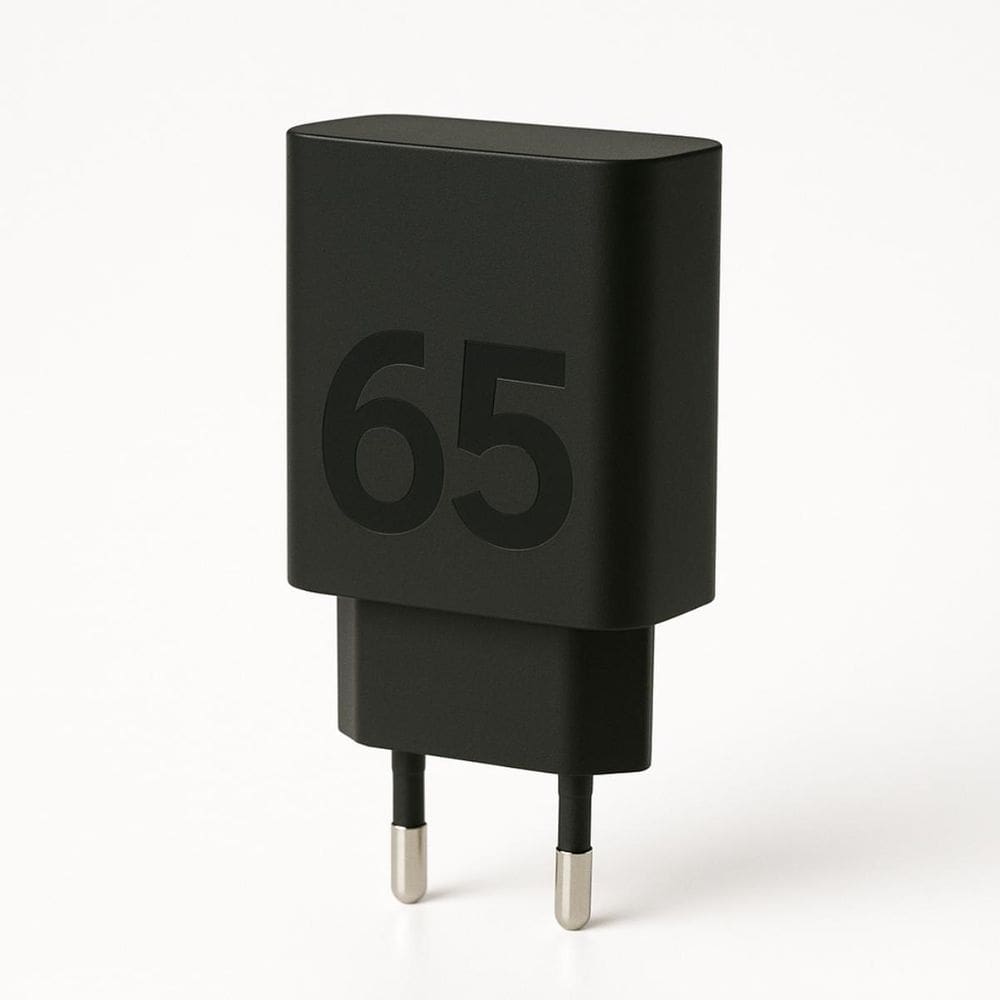 Carregador Turbo Tipo C Preto Para Smartphone E Tablet