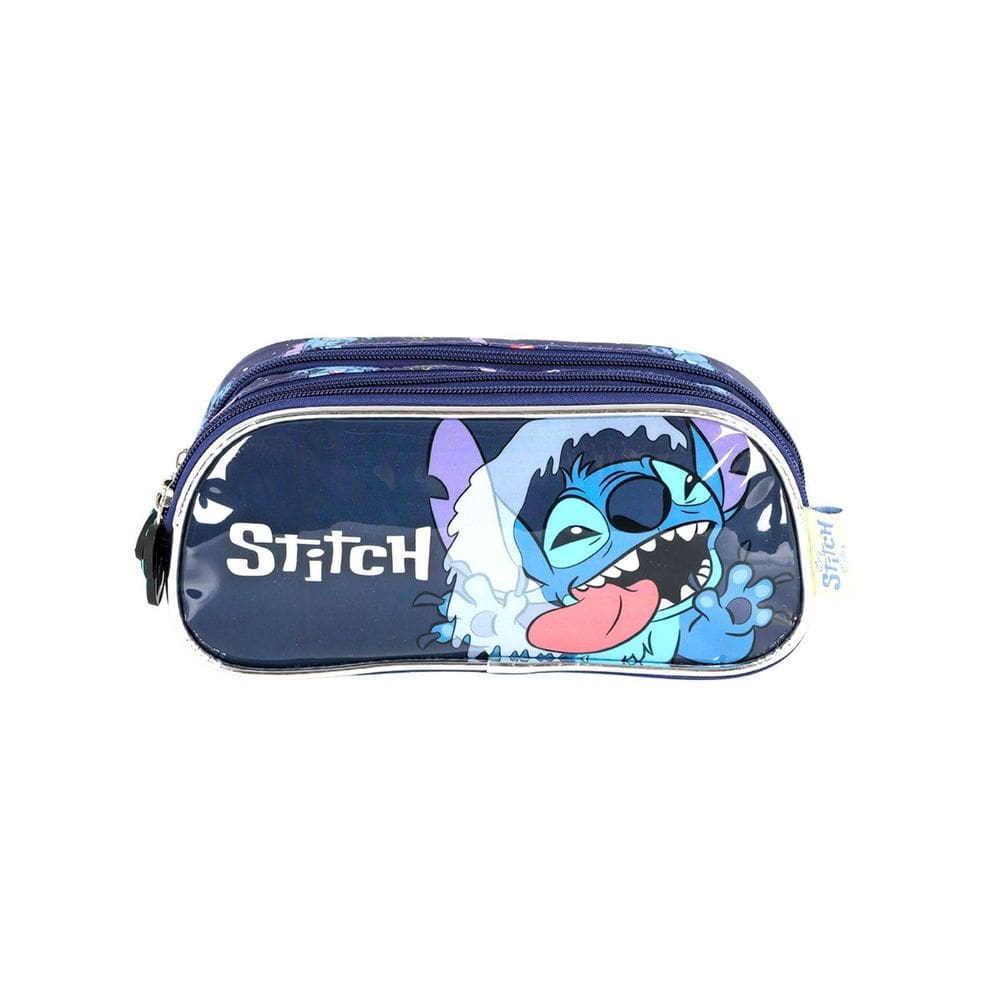Estojo Penal Escolar Triplo Lilo Stitch