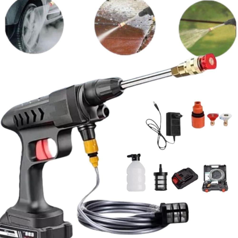 Lavadora Recarregável Para Jardim E Quintal Fácil De Usar