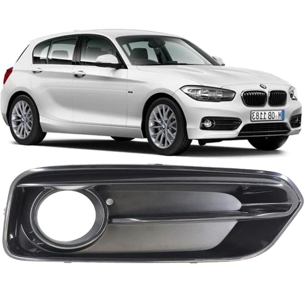 Grade Farol De Milha Direita Bmw 120I 2.0 16V Sport