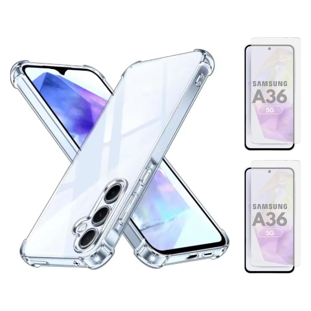 Capa Capinha Silicone + 2 Películas Vidro Para Samsung A36