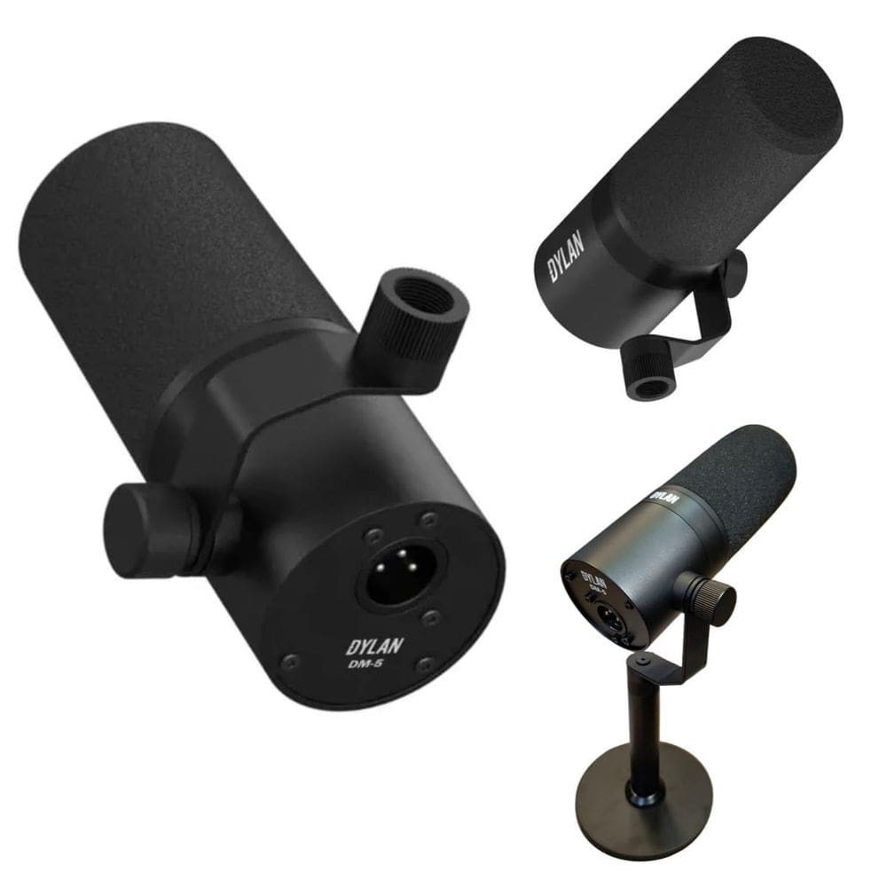 Microfone Podcast Streamer Dm5 Dylan