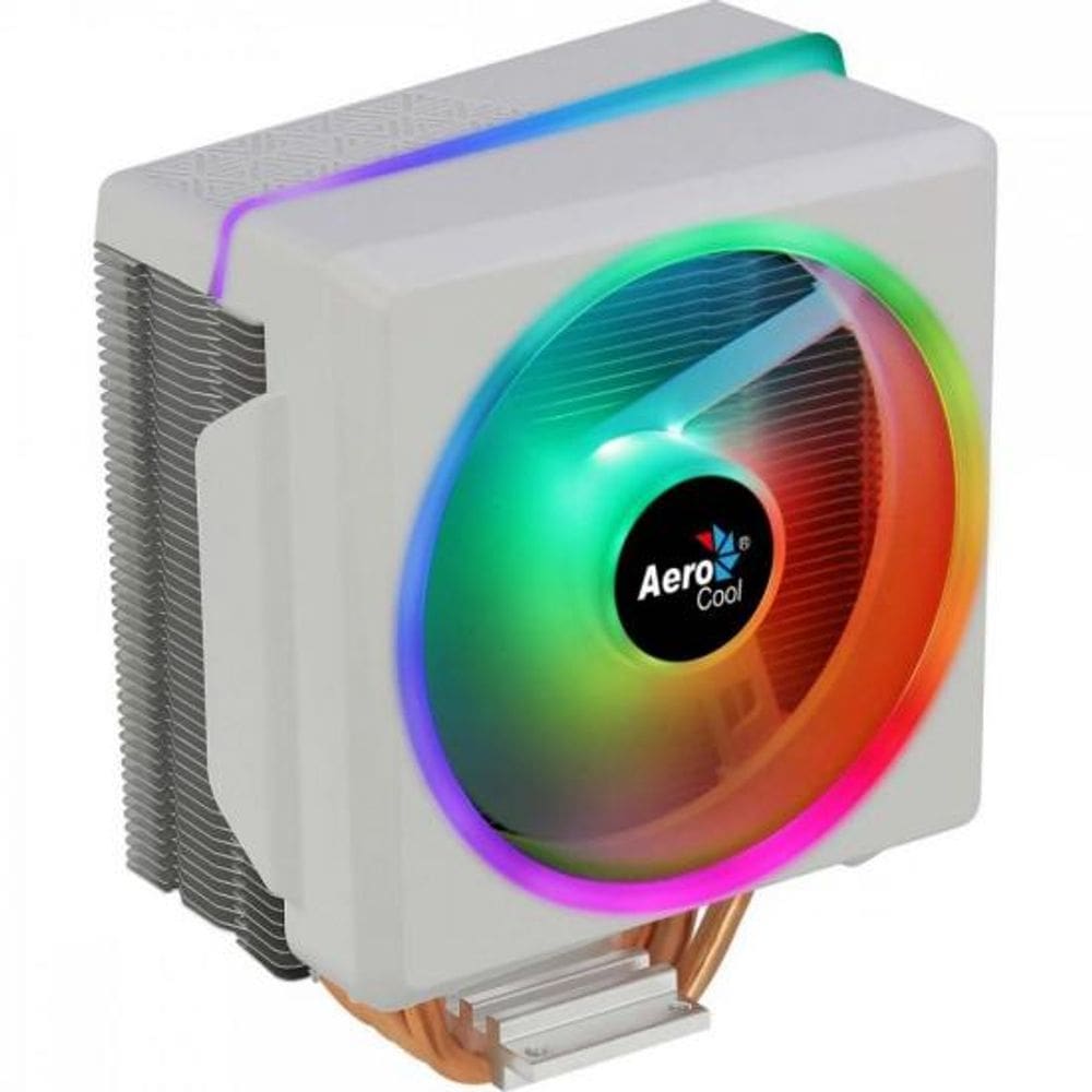 Cooler para Processador CYLON 4F ARGB Branco Aerocool