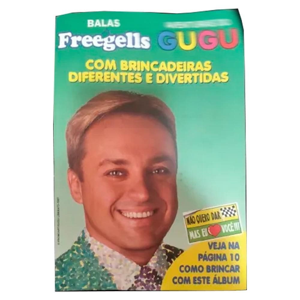 Álbum De Figurinhas Aventuras Do Gugu S/ Figurinhas