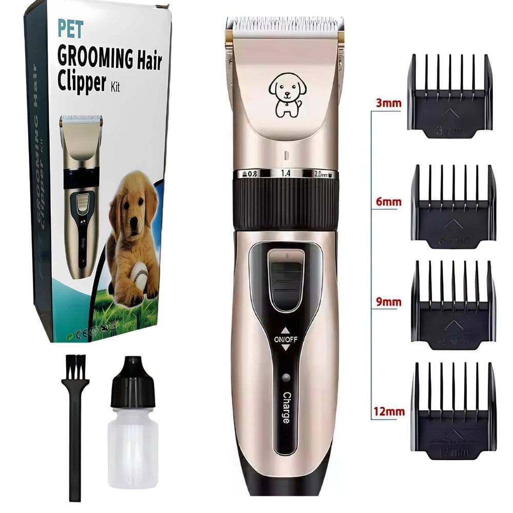 Tosa Premium Para Pets - Silenciosa E Recarregável