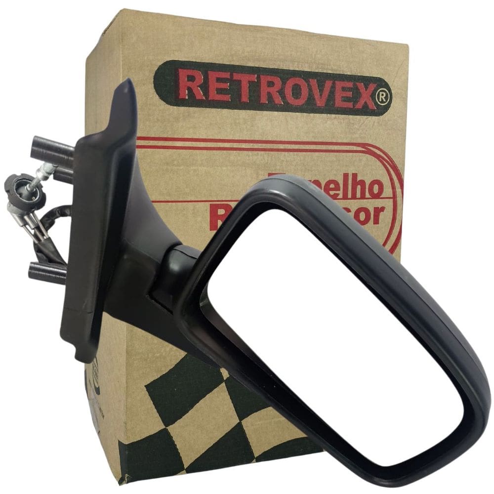 Retrovisor Esquerdo Com Controle Quantum 1992 A 1997 / Santana 1991 A 1997 - Retrovex 1151