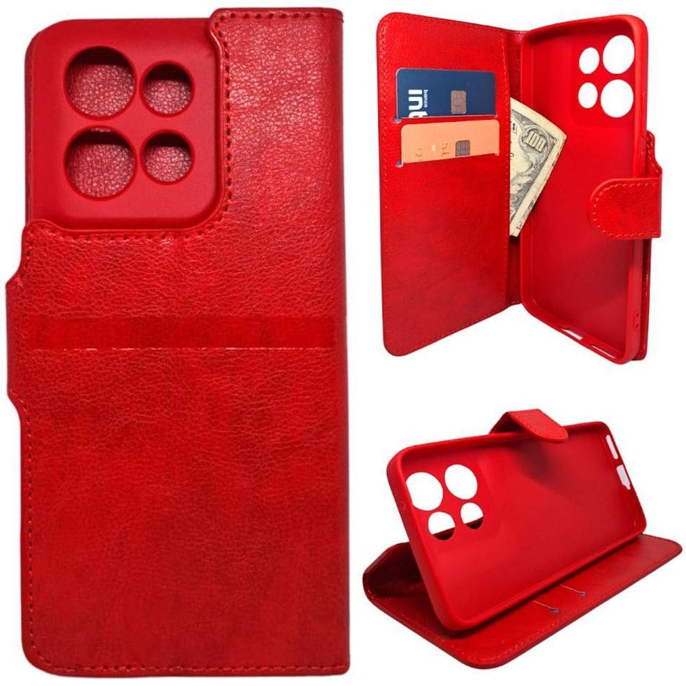 Capa Carteira Motorola Edge 50 Neo Tela De 6.4 Capinha Case