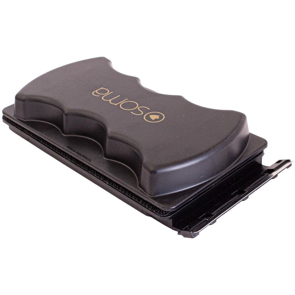 Limpador Magnético Raspador De Algas Vidro Até 15Mm Aquário