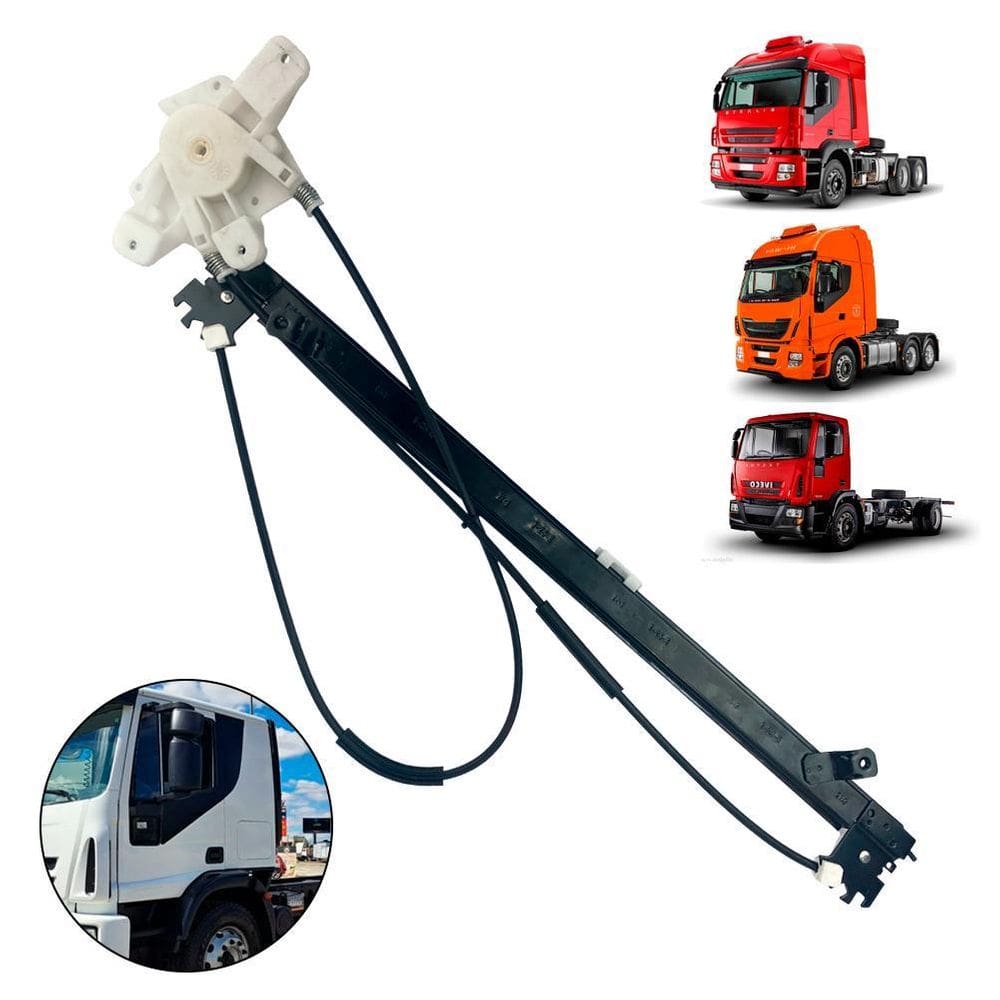 Maquina Vidro Eletrica Porta Motorista Stralis Hi-Way Tector