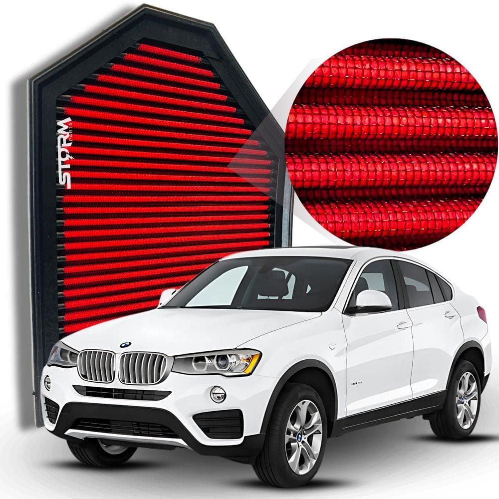 Filtro De Ar Esportivo Bmw X4 2.0 16V Turbo Ano 2014 A 2018