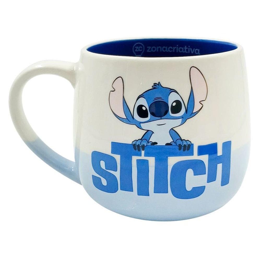 Caneca Maggie Stitch 400ml em Cerâmica Zona Criativa