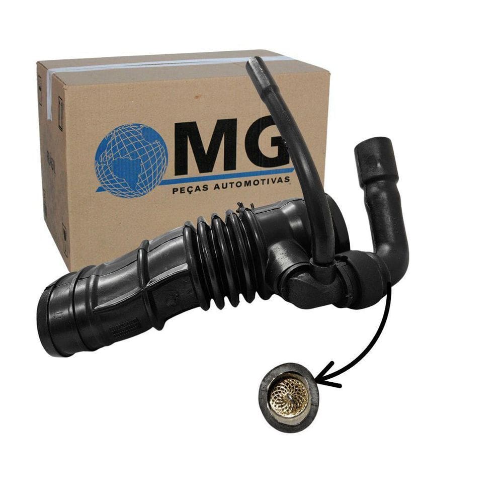 Mangueira Filtro Ar Para Siena Fire 1.4 Após 2006 Borracha