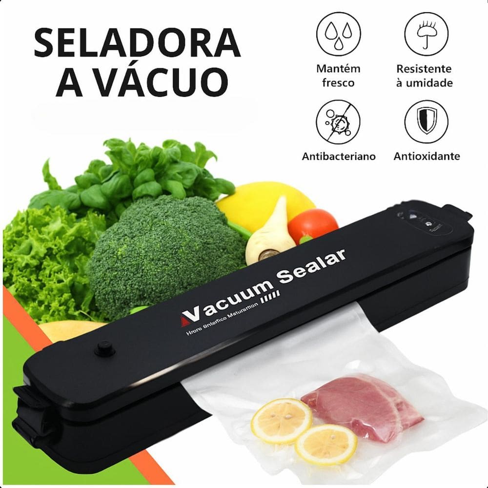Seladora Automática Portátil Alimentos Bivolt Moderna