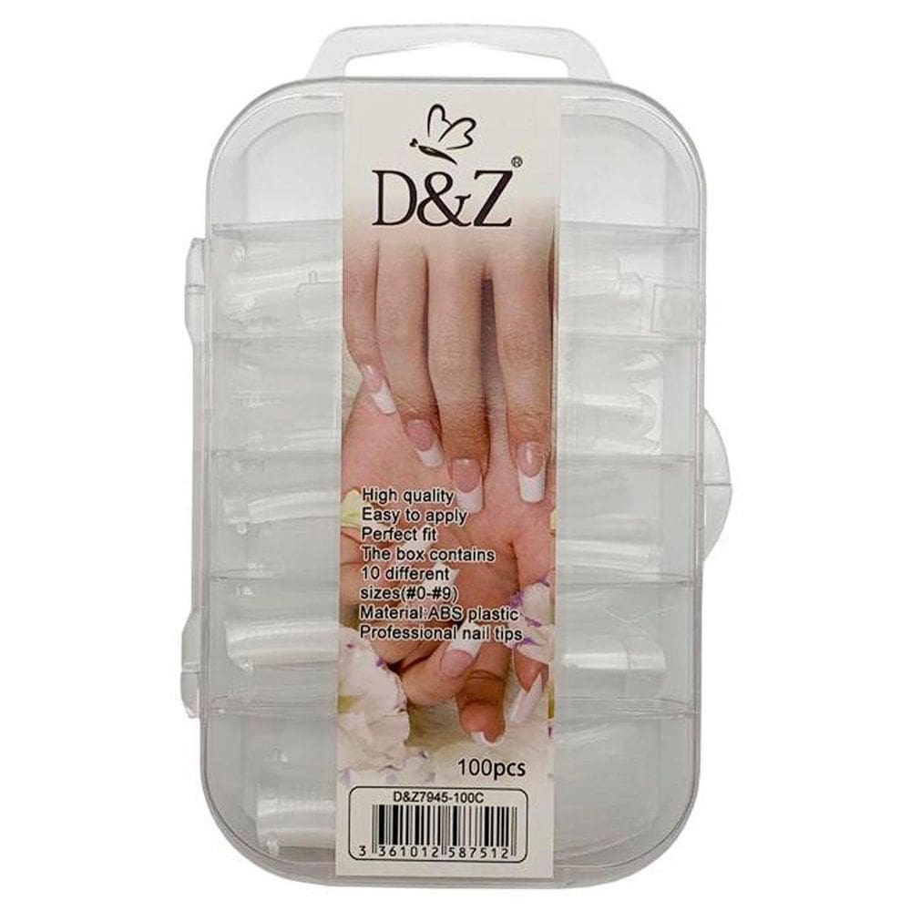 Molde Reutilizável Tips F1 Para Unhas De Porcelana E Acrílic