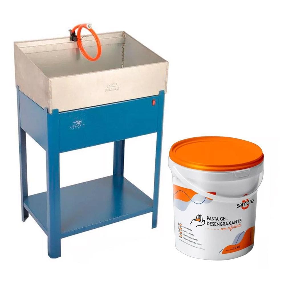 Lavadora De Peças Fercar Lv 620 60Cm Com Pasta Desengraxante