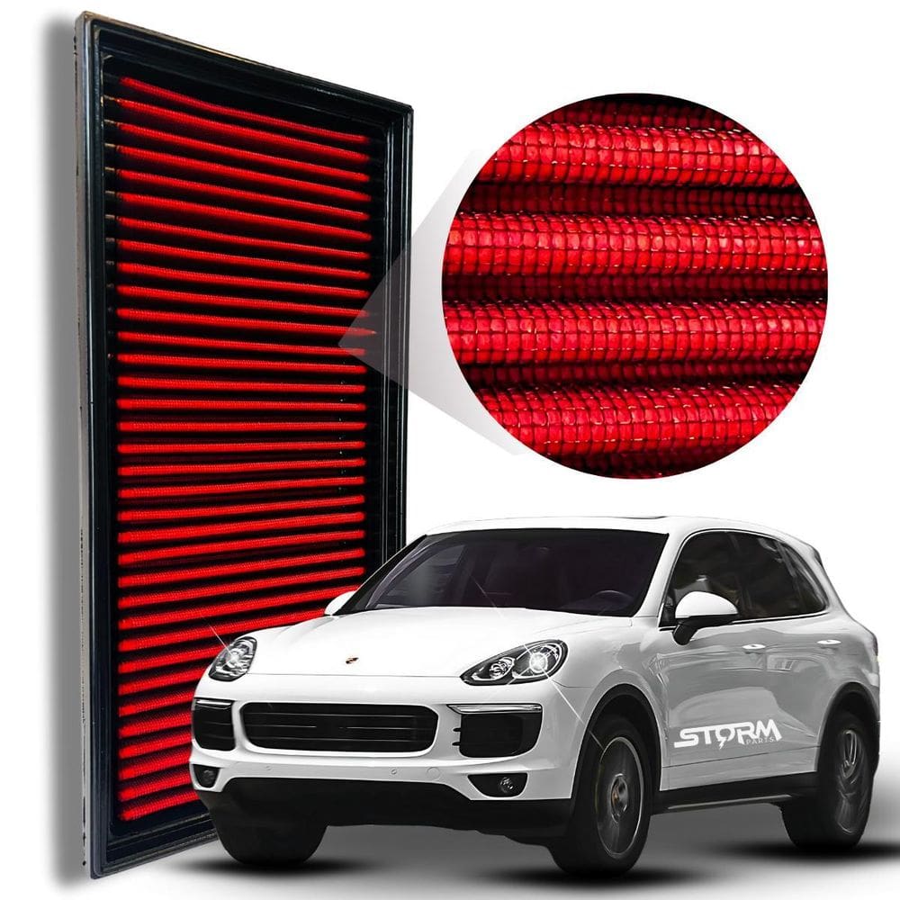 Filtro Ar Esportivo Porche Cayenne Gts 3.6 Turbo 2014 A 2019