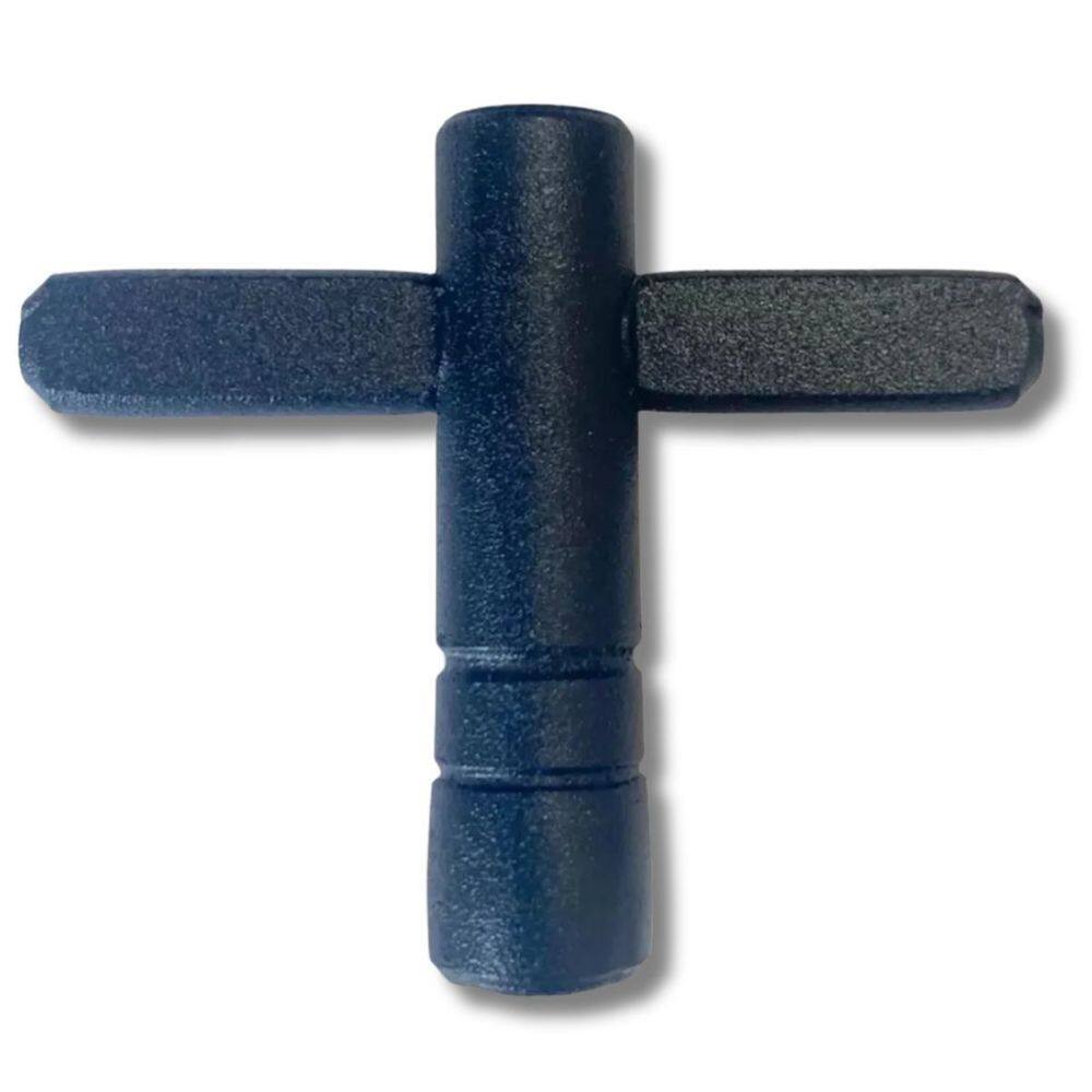 Chave De Afinação Em Aço Preto Bateria Modelo Rmv