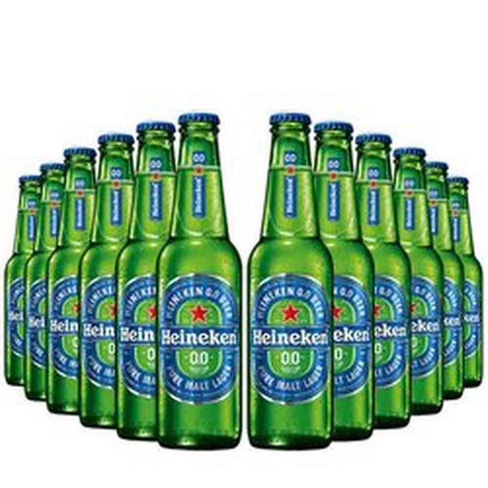 Cerveja Sem Álcool Heineken -330Ml - Nacional - 12 Un