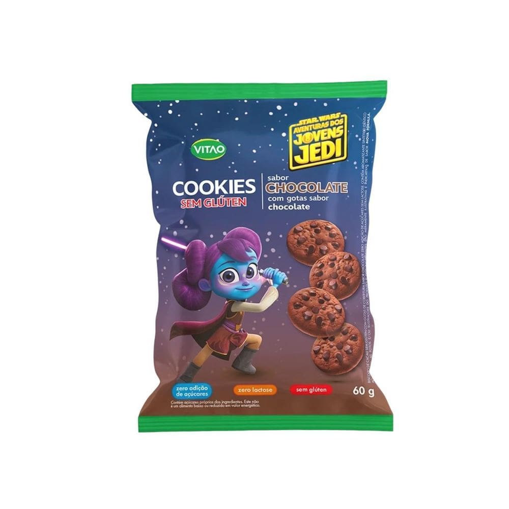 Cookies Chocolate S/ Glutén Disney 60G - Vitao