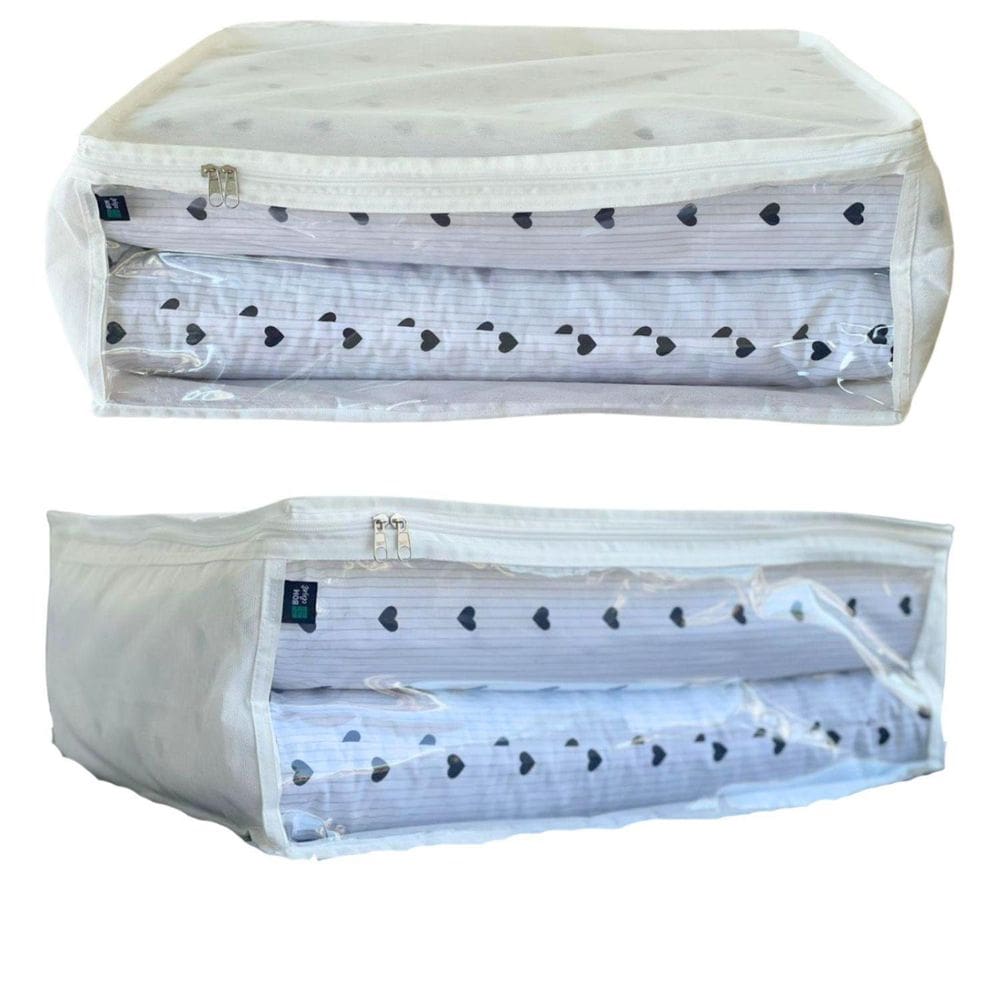 Oraganizador De Cobertores E Edredom Tamanho M 15X45X35