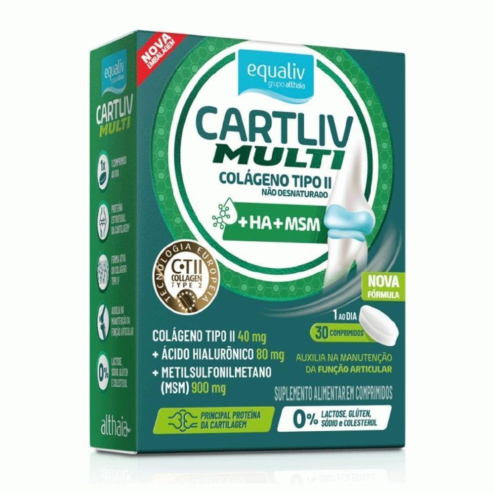 Cartliv Multi  30 Comp  - Padrão: Único