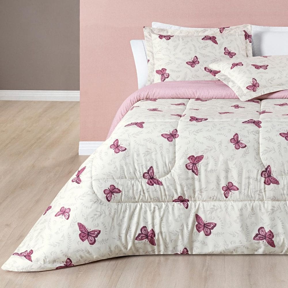 Cobredrom Grosso King Size 200 Fios Nyla Dupla Face