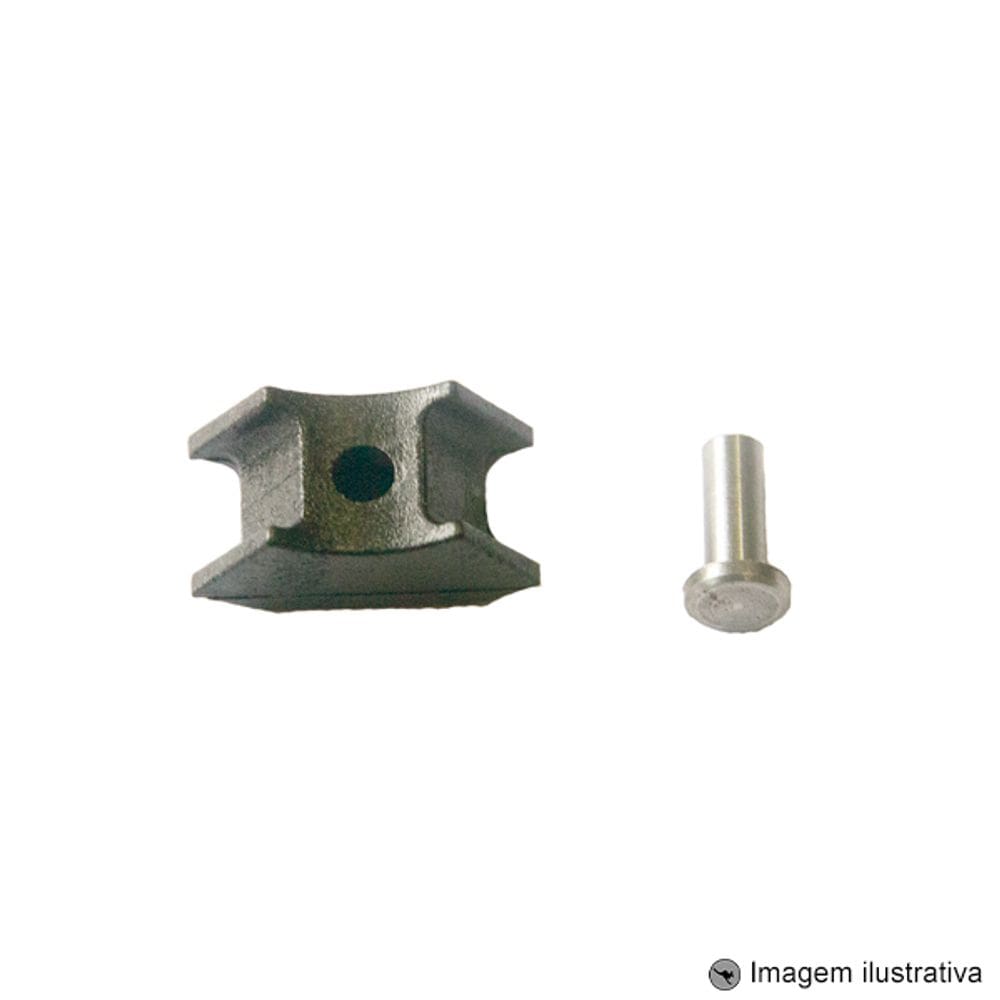 bucha plástica e rebite da alavanca de engate