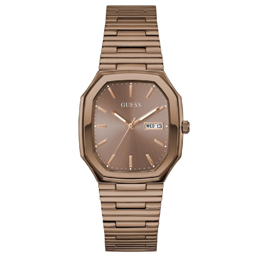 Relógio Guess Masculino Oliver Gw0978G3 Marrom