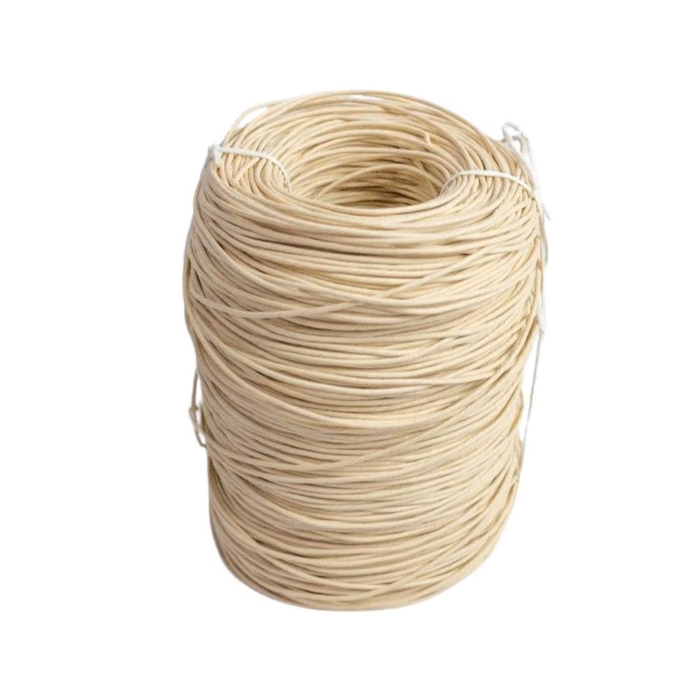 Fio De Acabamento Palha Indiana Rattan Papel Vegetal 10 Mts