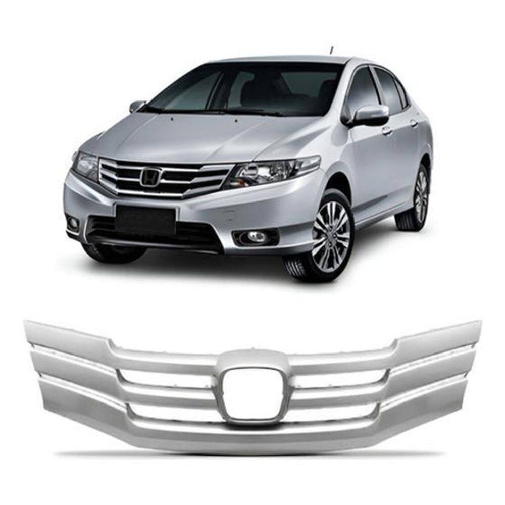 Moldura Grade Radiador City 2009 A 2011 Cromado Especifico