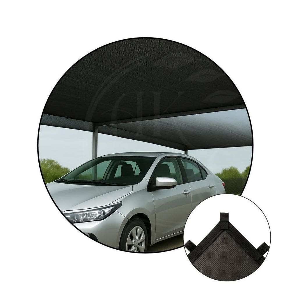 Tela Sombrite Lona Sombra Solar 80% 2X1 Bainha Alças Fortes