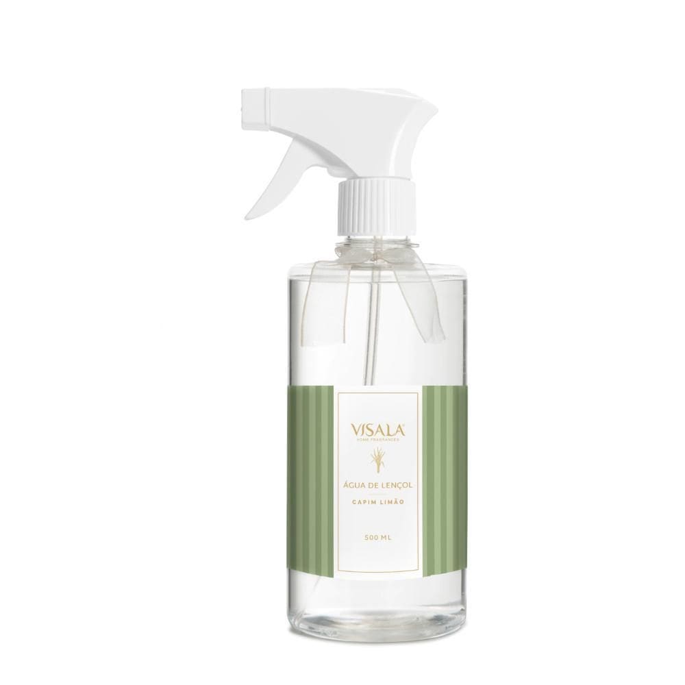 Agua Perfumada De Tecidos Capim Limão 500Ml- Visala