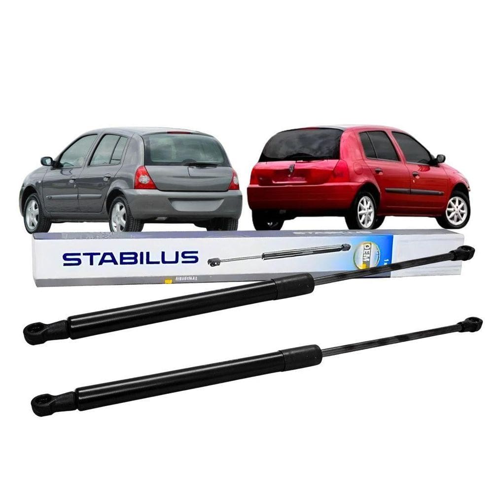 Par Amortecedor Porta Malas Para Clio 2000 A 2017 Stabilus