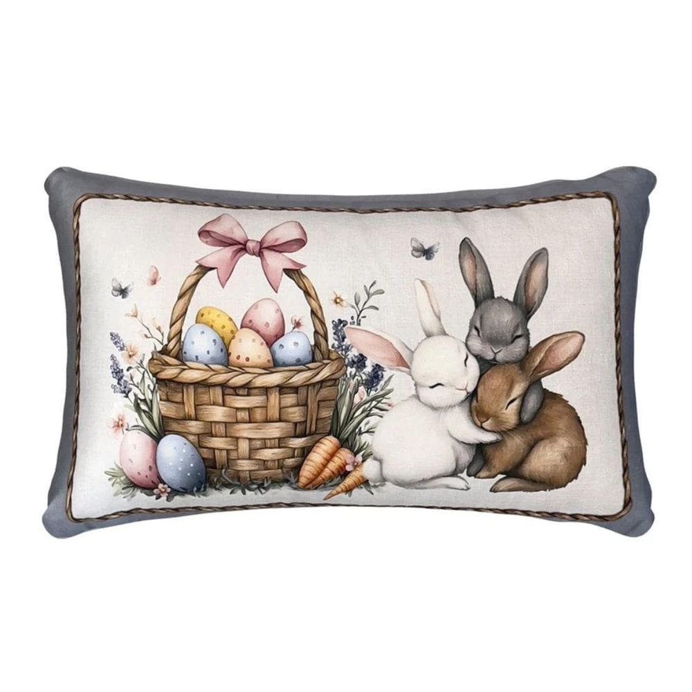 Almofada Pascoa Florescendo Momentos Família Completa 499143