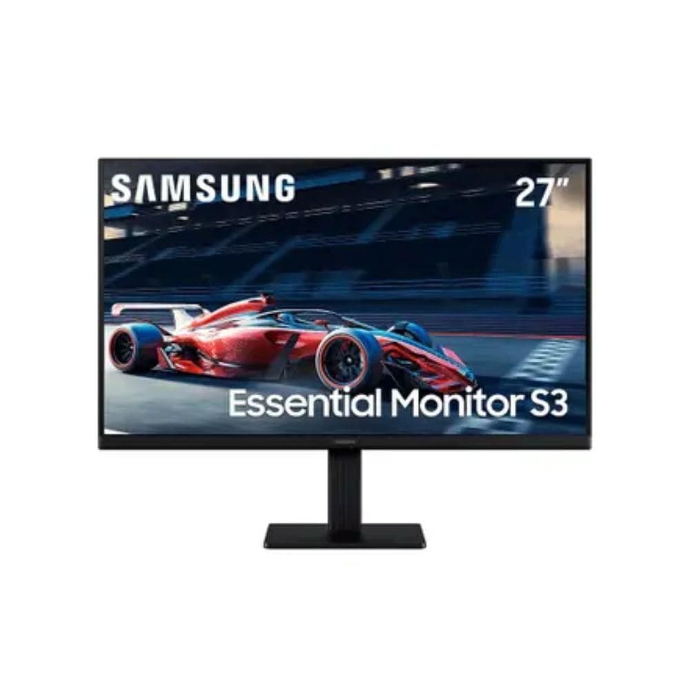 Monitor Gamer Samsung 27 FHD,100 Hz, HDMI, VGA,Preto, S3
