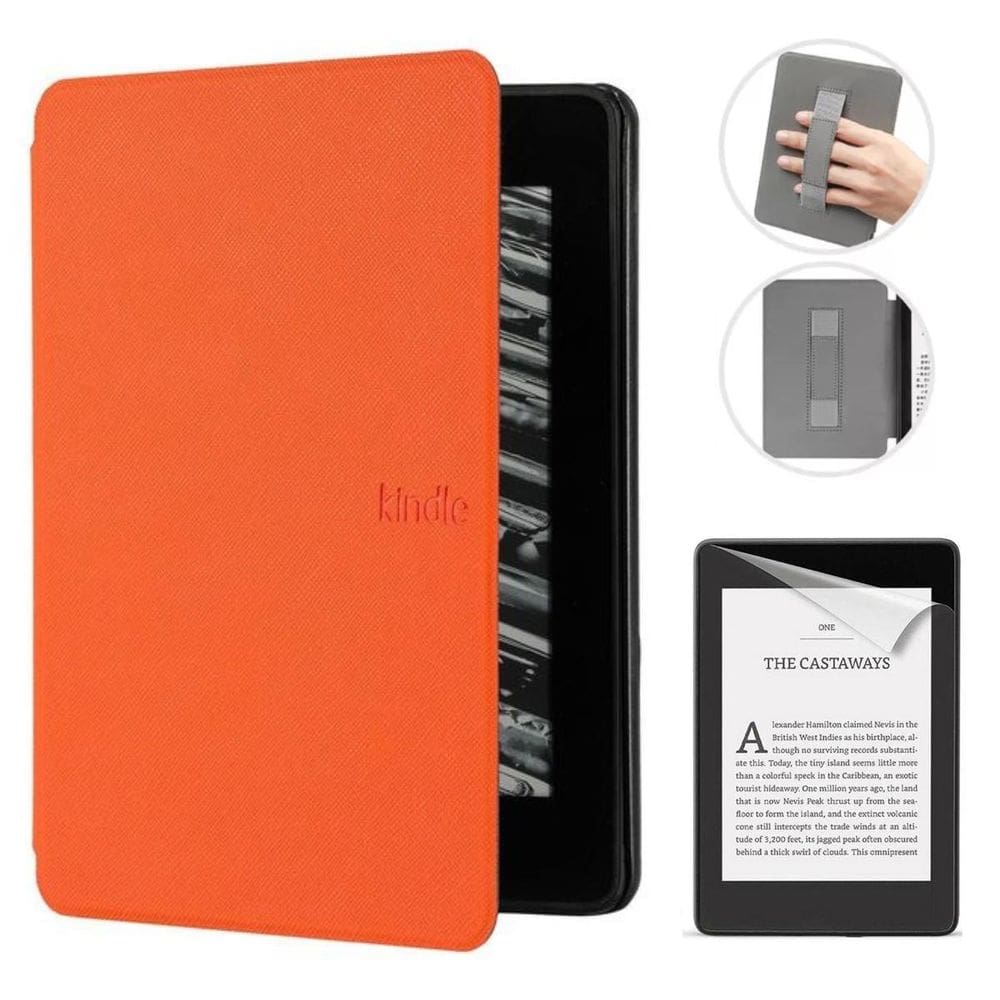 Case Magnética Alça Para Kindle 12 Geração Sa568B +Película
